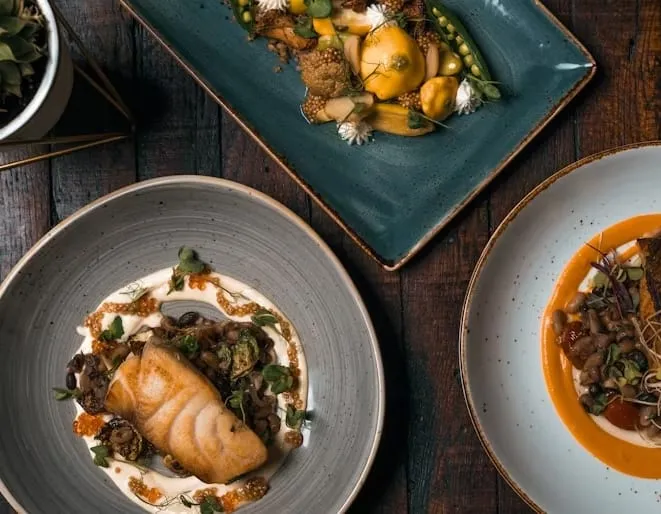 Signature dish at The Scafell Hotel restaurant